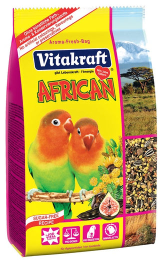 Vitakraft Menu African Lovebird Bird Food 750g - Kohepets