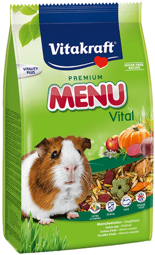 Vitakraft Menu Vital Guinea Pig Food 3kg - Kohepets