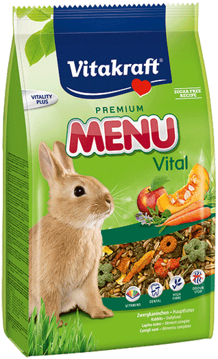 Vitakraft Menu Vital Rabbit Food 5kg - Kohepets