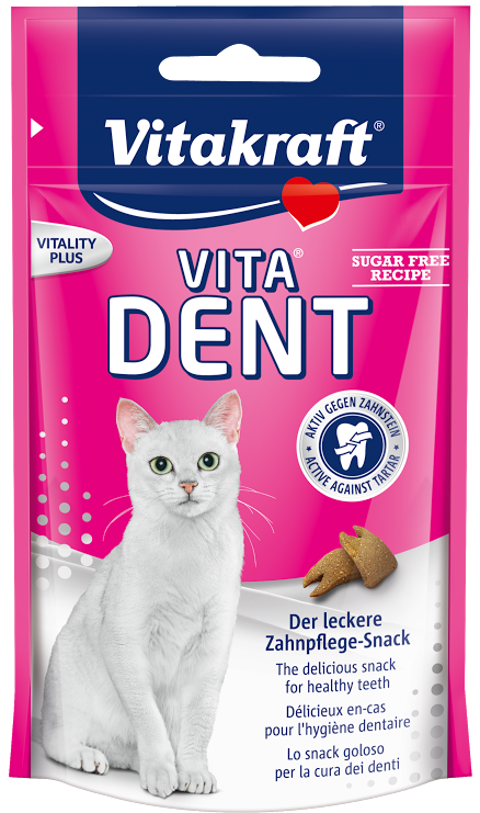 Vitakraft Vita Dent Cat Dental Treats 75g - Kohepets