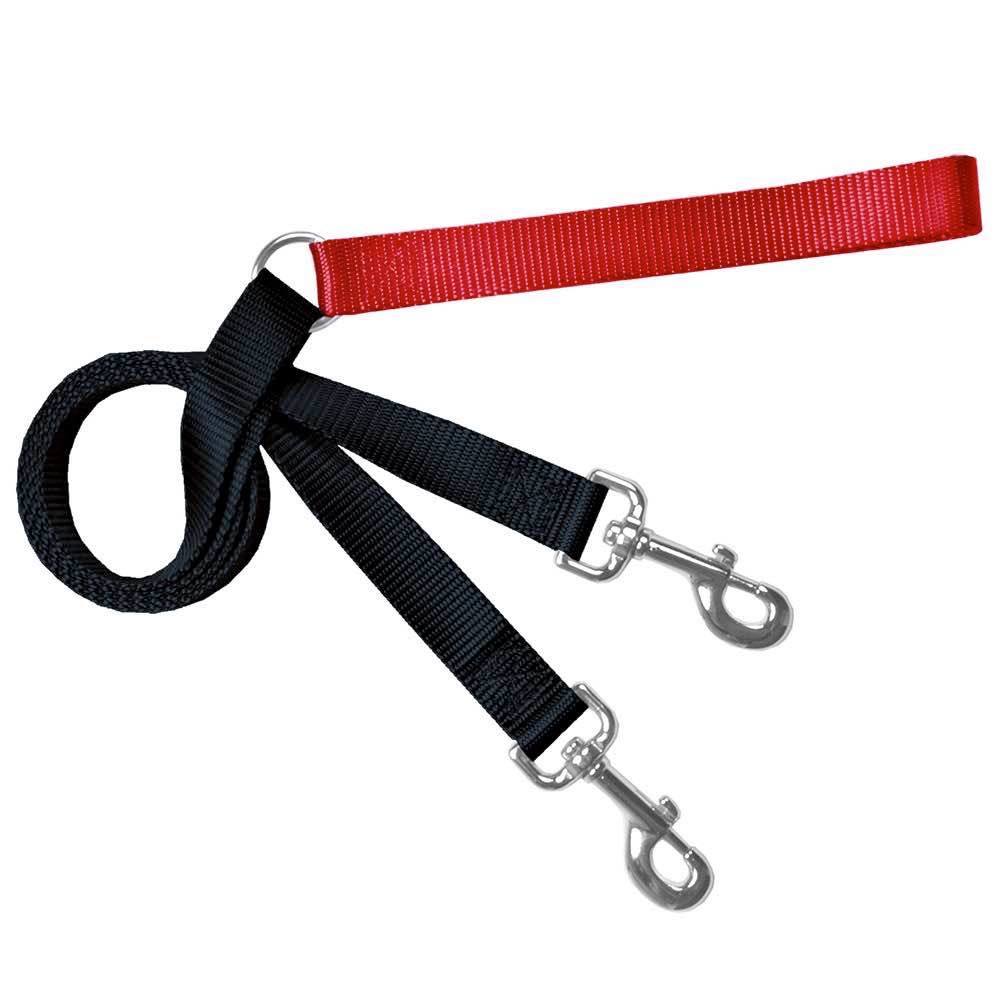 2 Hounds Design Freedom No-Pull Dog Harness & Leash - Red/Black