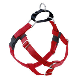 2 Hounds Design Freedom No-Pull Dog Harness & Leash - Red/Black