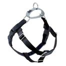 2 Hounds Design Freedom No-Pull Dog Harness & Leash - Black/Silver