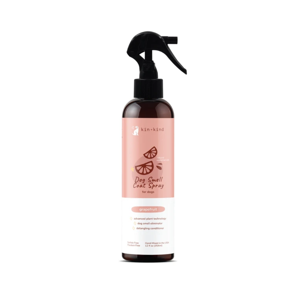 10% OFF: Kin+Kind Dog Smell Coat Grapefruit Dog Spray 12oz - Kohepets