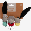 Zee.Cat Finger Puppets Trio Cat Toy