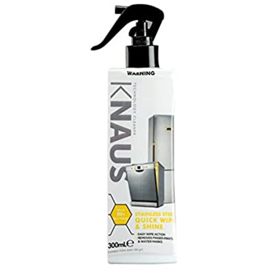 Knaus Stainless Steel Quick Wipe & Shine Trigger Spray 300ml - Kohepets