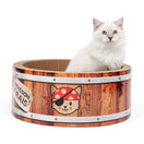 Catit Play Pirates Barrel Cat Scratcher 42cm