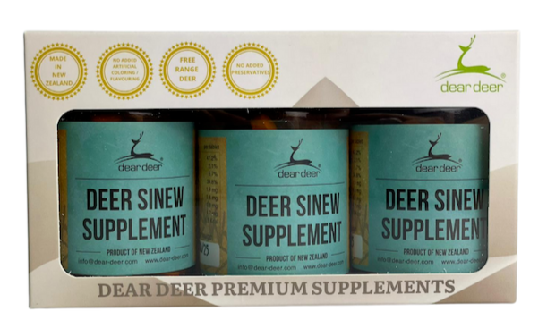 Dear Deer Sinew Dog Supplement Set (3 Bottles) - Kohepets