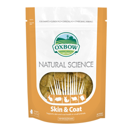 2 FOR $36.80: Oxbow Natural Science Skin & Coat Supplement For Small Animals 60 tabs - Kohepets