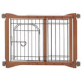Richell Wooden Low Gate - Kohepets