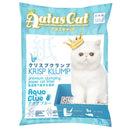 2 FOR $21: Aatas Cat Krisp Klump Paper Cat Litter Aqua Blue 7L
