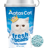 Aatas Cat Litter Deodorising Fresh Beads (Baby Powder) 450g S$7.10