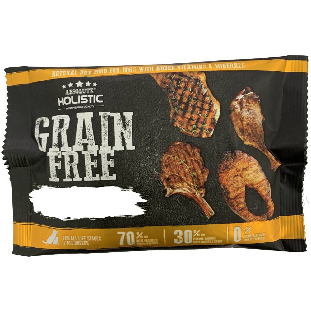 FREE SAMPLE (1 per order): Absolute Holistic Grain-Free Dry Dog Food (Random Flavour)