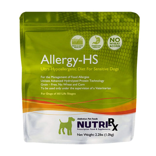 Addiction Nutri-RX Allergy-HS Diet Dry Dog Food 2.2lb - Kohepets
