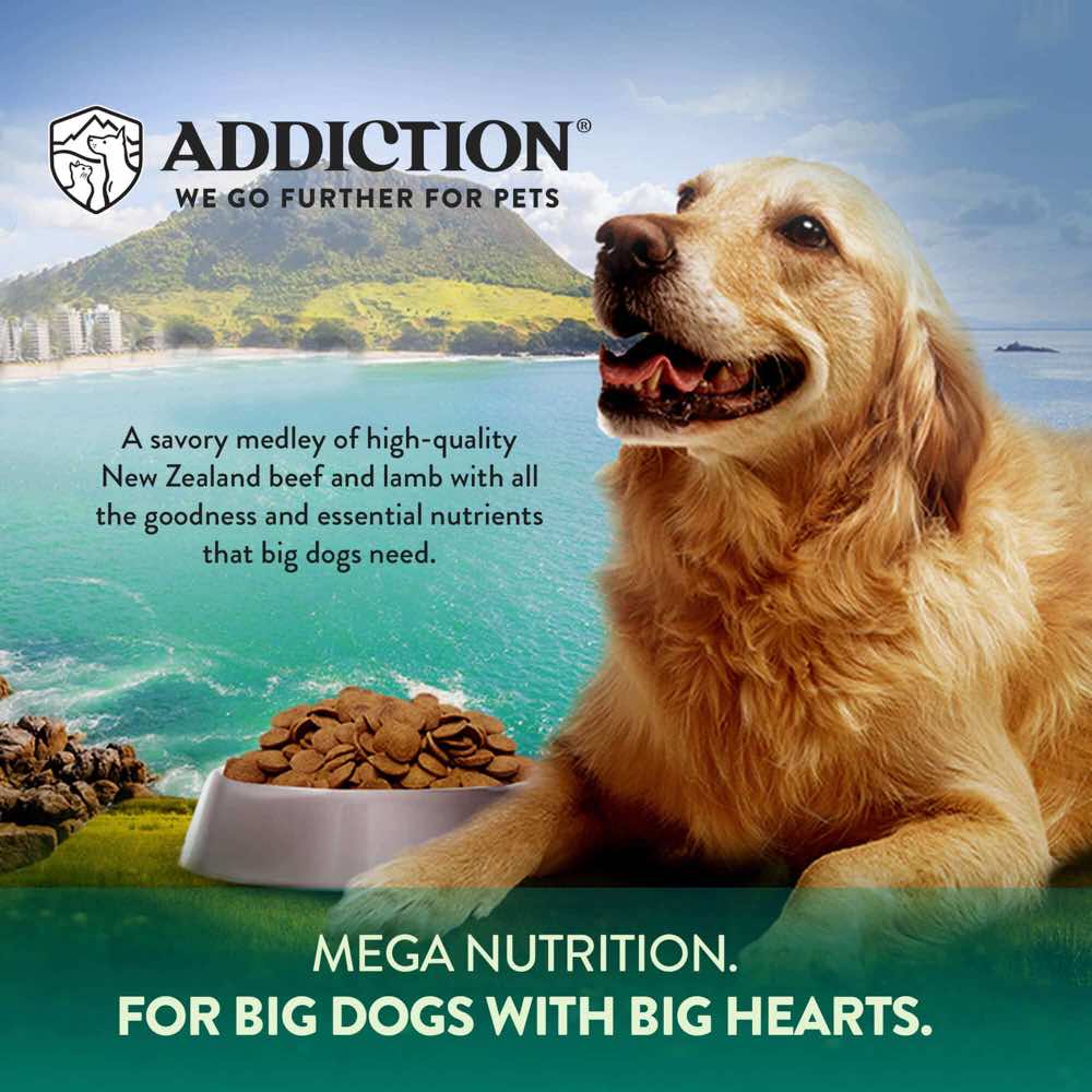 '30% OFF': Addiction Mega Grain Free Dry Dog Food - Kohepets