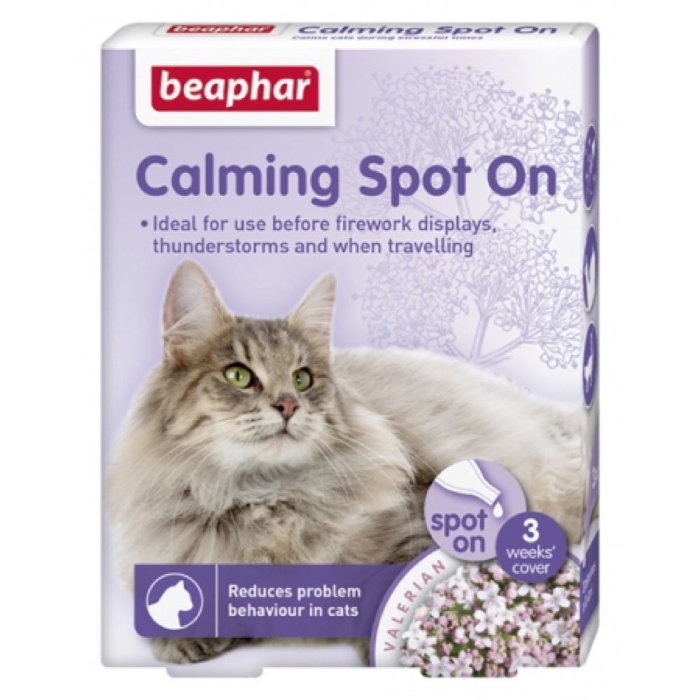 Beaphar Calming Spot-On For Cats 3 vials - Kohepets
