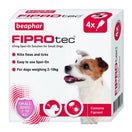 Beaphar Fiprotec (Fipronil) Spot-On Solution For Small Dogs 3 Vials