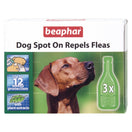 Beaphar Spot On Bio Repels Fleas (Margosa) For Dogs (3 Vials)