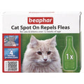 Beaphar Spot On Bio Repels Fleas (Margosa) for Cats (1 Vial) - Kohepets