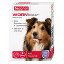 Beaphar WormClear Tablets For Large Dogs 4 tabs