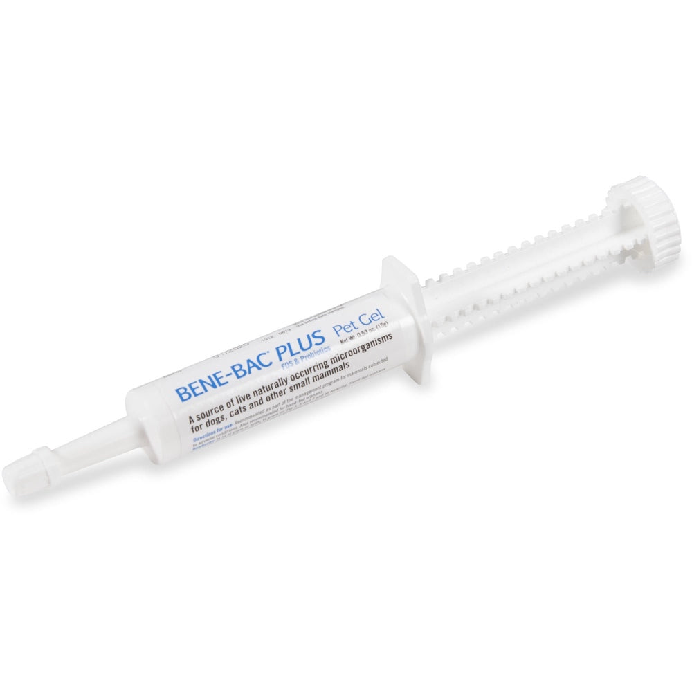 10% OFF: Bene-Bac Plus FOS & Probiotics Pet Gel Supplement Syringe 15g - Kohepets