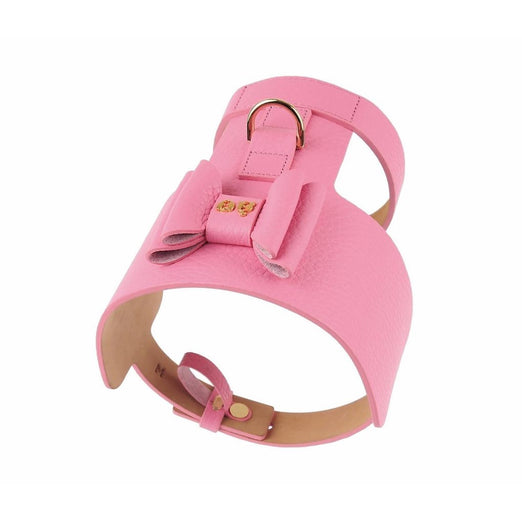 Moshiqa Bijou Leather Dog Harness (Pink) - Kohepets
