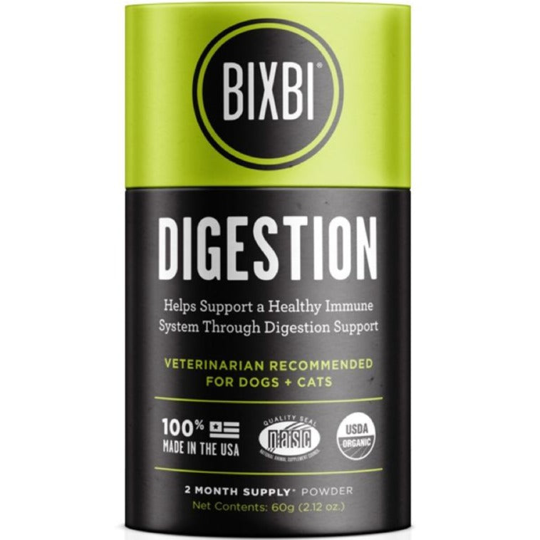 15% OFF: Bixbi Digestion Organic Mushroom Supplements For Cats & Dogs 60g - Kohepets