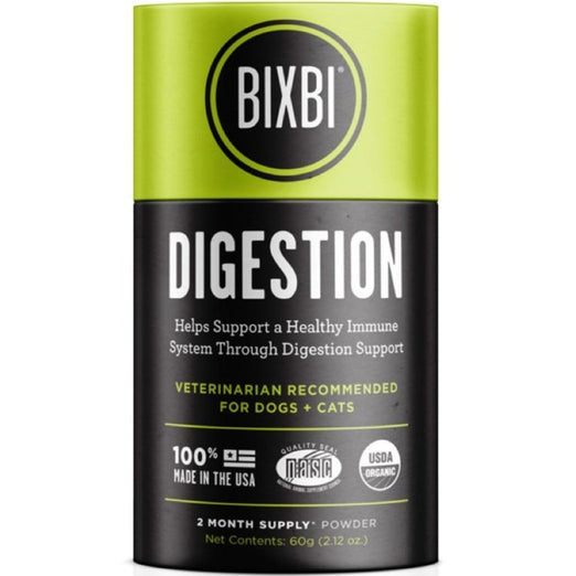 15% OFF: Bixbi Digestion Organic Mushroom Supplements For Cats & Dogs 60g - Kohepets