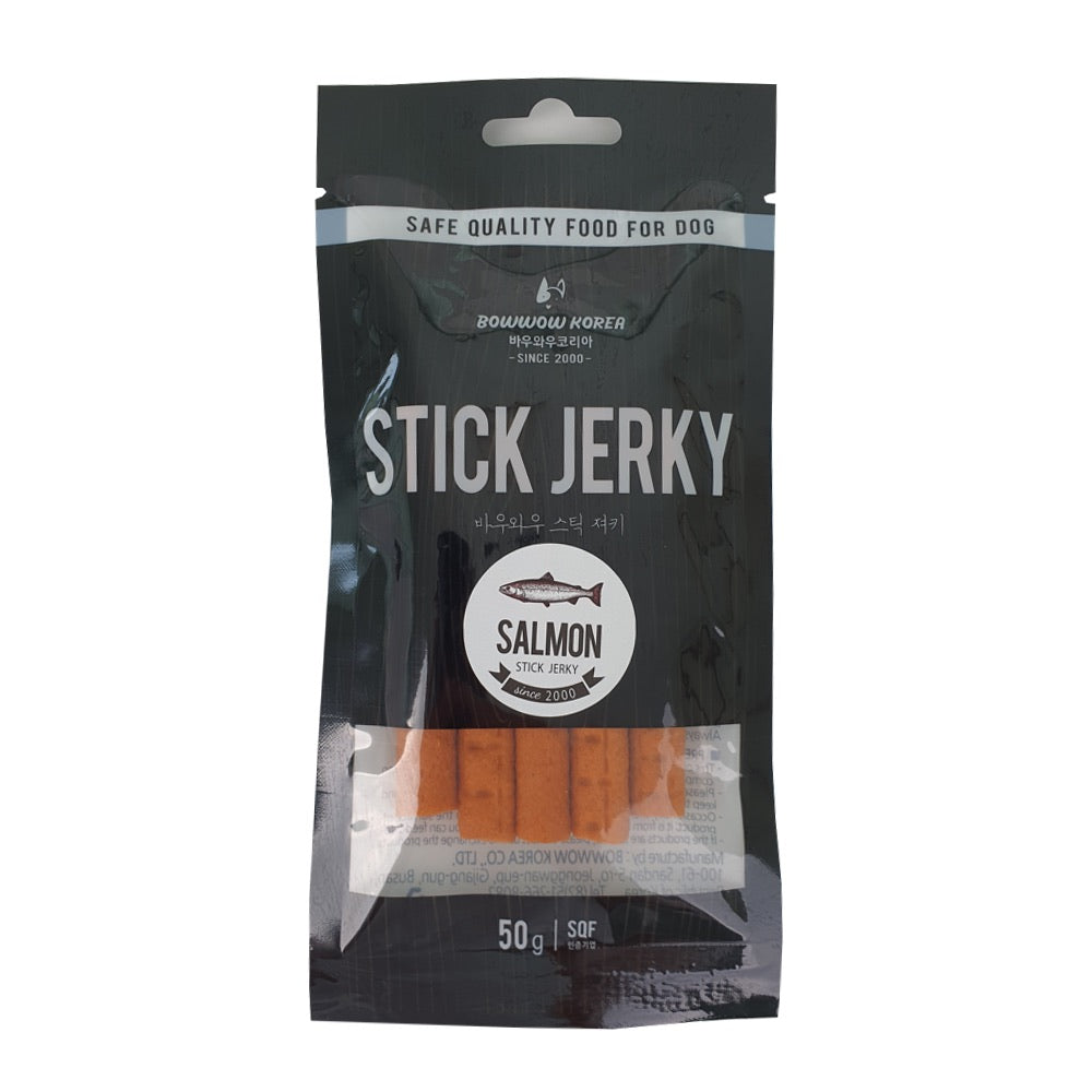 Bow Wow Salmon Stick Dog Treat 50g - Kohepets