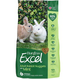 : Burgess Excel Nuggets With Mint For Adult Rabbits 1.5kg