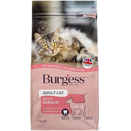 Burgess Scottish Salmon Adult Dry Cat Food 1.5kg