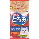 2 FOR $14: Ciao Toromi Line Chicken Fillet, Tuna & Bonito Grain-Free Pouch Wet Cat Treats 35g x 4