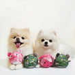 Hey Cuzzies Camou Mochi Plush Dog Toy