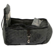 Nandog Luxe Dog Car Seat (Plush Dark Grey) - Kohepets
