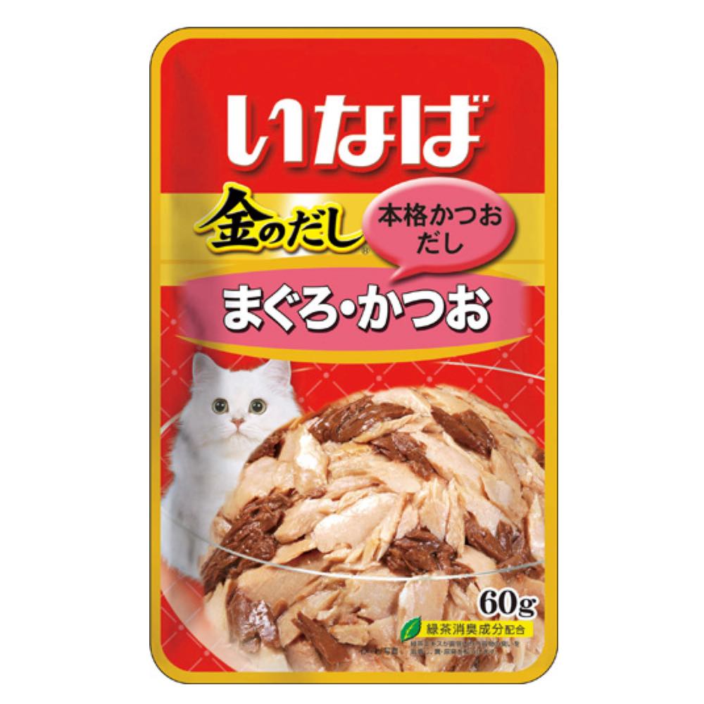 Ciao Golden Stock Tuna Pouch Cat Food 60g x 12 - Kohepets