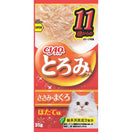 2 FOR $14: Ciao Toromi Line Chicken Fillet & Tuna Grain-Free Pouch Wet Cat Treats 35g x 4