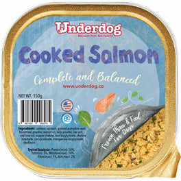 Underdog Cooked Salmon Complete & Balanced Frozen Dog Food 150g - Kohepets