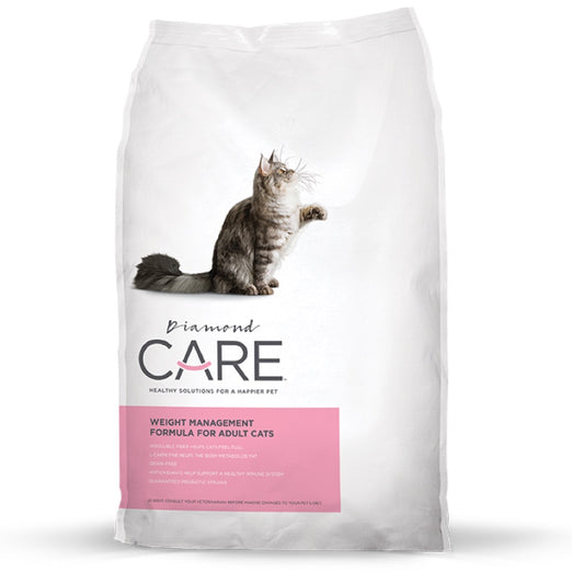 Diamond Care Weight Management Grain-Free Dry Adult Cat Food 6lb - Kohepets