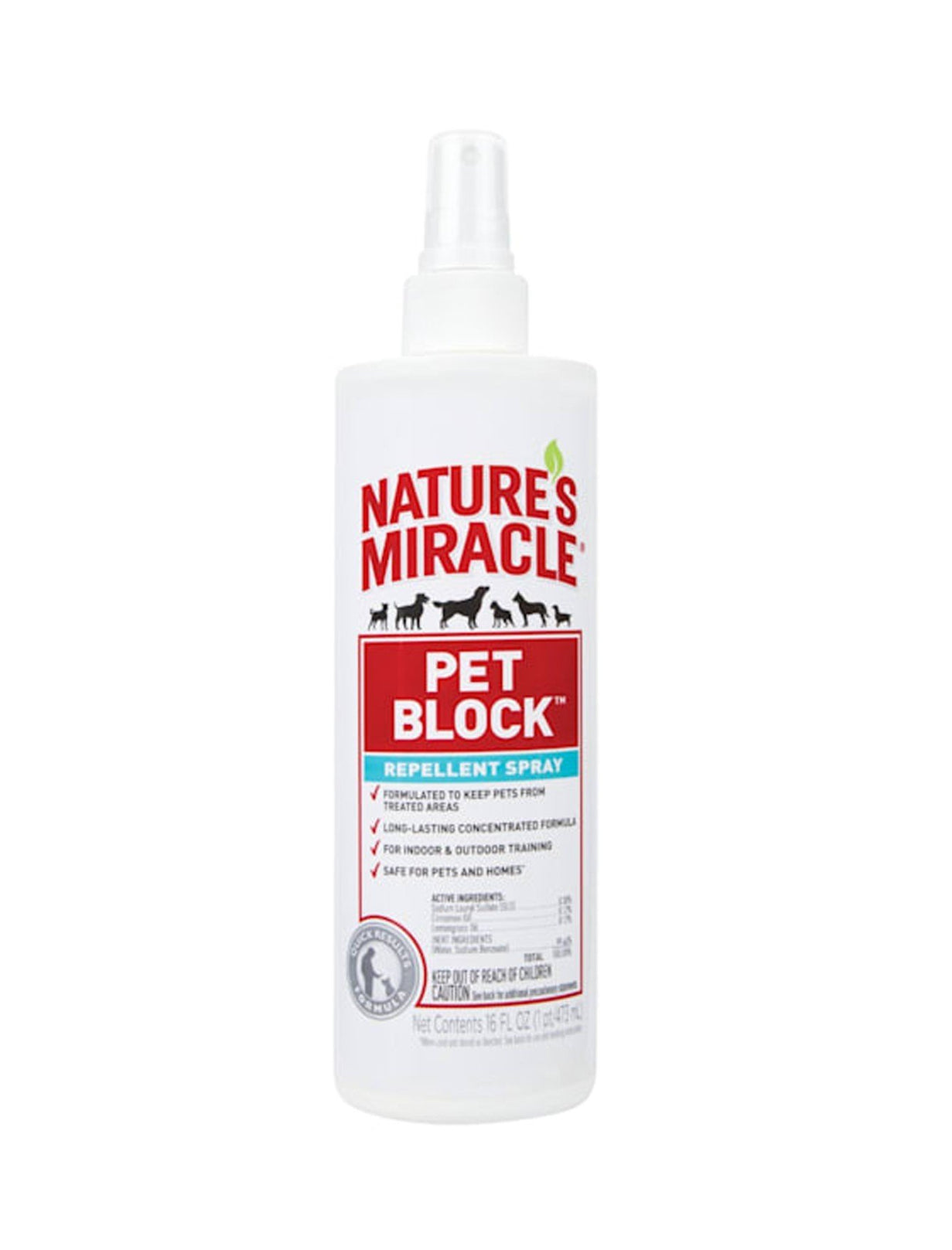 Nature's Miracle Pet Block Repellent Spray - Kohepets