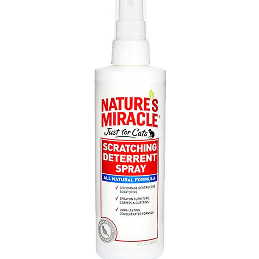 Nature's Miracle Just for Cats Scratching Deterrent Spray 8oz - Kohepets