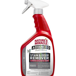 Nature's Miracle Advanced Platinum Stain and Odor Remover & Virus Disinfectant Eliminator Dog Spray - Kohepets