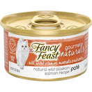 Fancy Feast Gourmet Naturals Wild Alaskan Salmon Pate Adult Canned Cat Food 85g