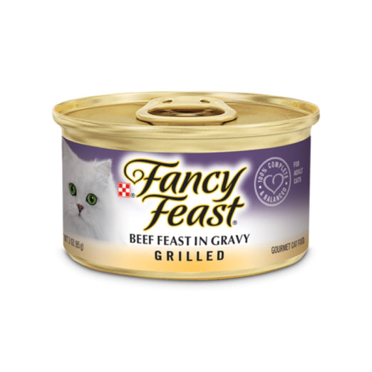 Fancy Feast Grilled Beef Canned Cat Food 85g - Kohepets