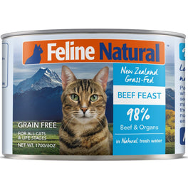 Feline Natural Beef Feast Grain-Free Canned Cat Food 170g - Kohepets