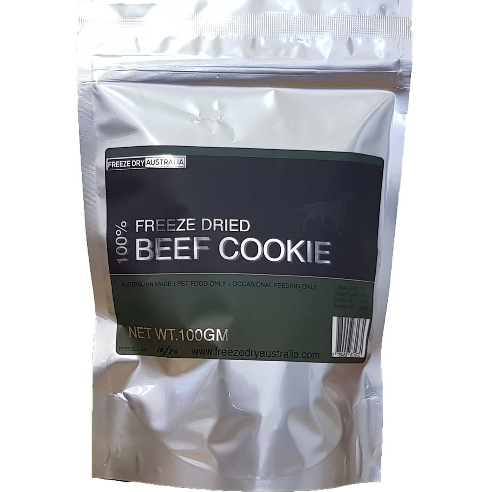 Freeze Dry Australia Beef Cookie Dog Treats 100g - Kohepets