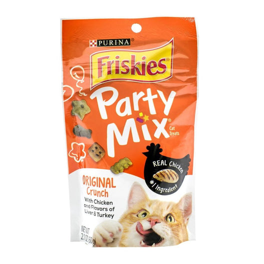 1 OFF Friskies Party Mix Gravylicious Crunch Chicken & Gravy Cat