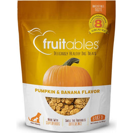 $3 OFF: Fruitables Pumpkin & Banana Dog Treats 7oz - Kohepets