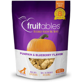 Fruitables Pumpkin & Blueberry Dog Treats 198g (7oz)