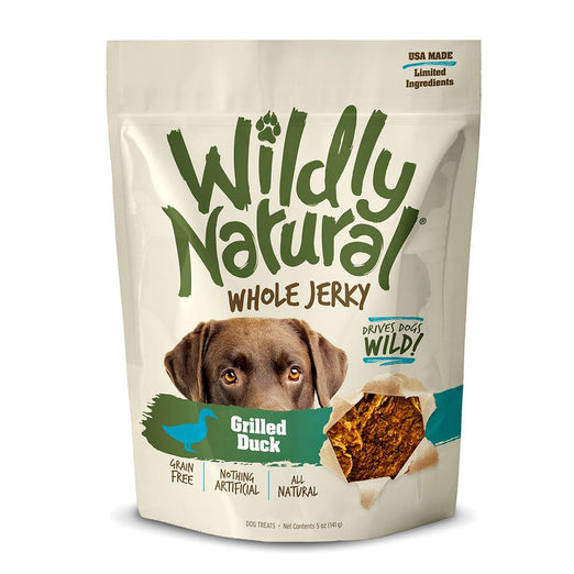 Fruitables Wildly Natural Whole Jerky Grilled Duck Dog Treats Kohepets