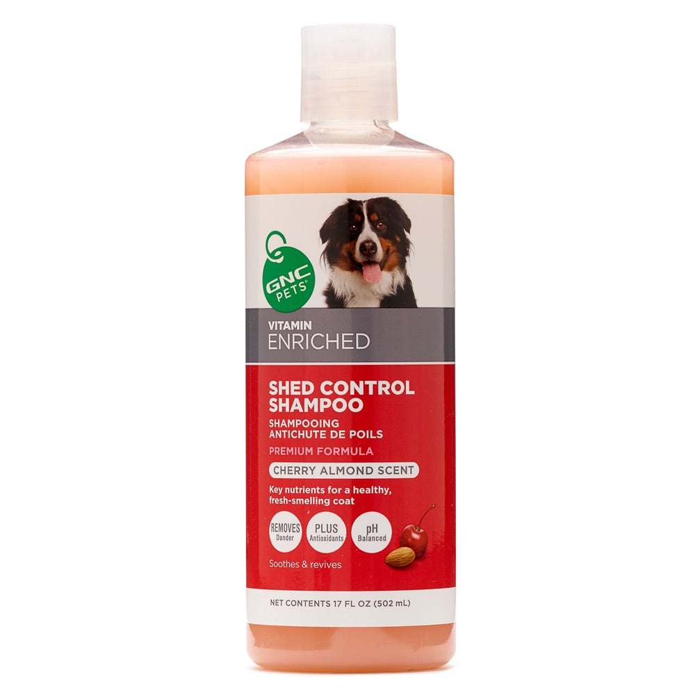 GNC Pets Vitamin Enriched Shed Control Dog Shampoo 502ml - Kohepets